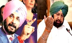 सिद्धू को कैप्टन का चैलेंज सिद्धू को कैप्टन का चैलेंज