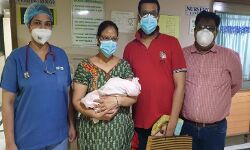 8 दिन के नवजात ने दी कोरोना को मात-चिकित्सकों का बढा हौसला