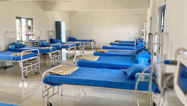 255 बिस्तरों का कोविड अस्पताल खुला