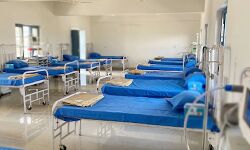 255 बिस्तरों का कोविड अस्पताल खुला 255 बिस्तरों का कोविड अस्पताल खुला