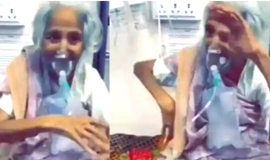 जीने का हौसला- 95 साल की कोरोना मरीज ने किया अस्पताल में गरबा