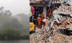 तेज आंधी के साथ बरसात में पांच की मौत तेज आंधी के साथ बरसात में पांच की मौत