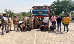 डकैती का खुलासा -5 बदमाश गिरफ्तार