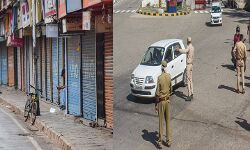 लॉकडाउन का उल्लंघन करने वालों पर चल रहा कार्रवाई का चाबुक लॉकडाउन का उल्लंघन करने वालों पर चल रहा कार्रवाई का चाबुक