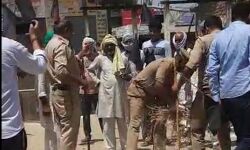 किसान आंदोलन-किसानों ने लहराए काले झंडे-पीएम का पुतला फूंकने का प्रयास