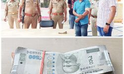 पीड़ित ही निकला लुटेरा-लूट की रकम बरामद पीड़ित ही निकला लुटेरा-लूट की रकम बरामद