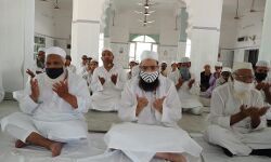 सर्वधर्म प्रार्थना सभा-कोरोना मृतकों की आत्म शांति की प्रार्थना