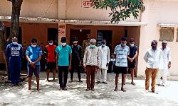 बाबरी पुलिस ने किया 11 व्यक्तियों को गिरफ्तार बाबरी पुलिस ने किया 11 व्यक्तियों को गिरफ्तार