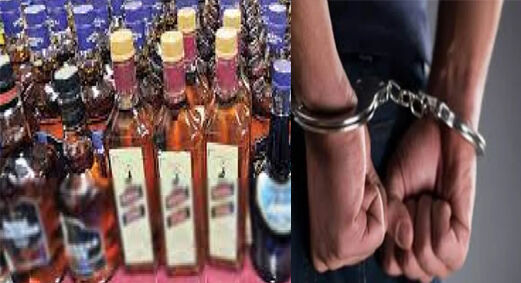 420 कार्टन विदेशी शराब बरामद-1 गिरफ्तार