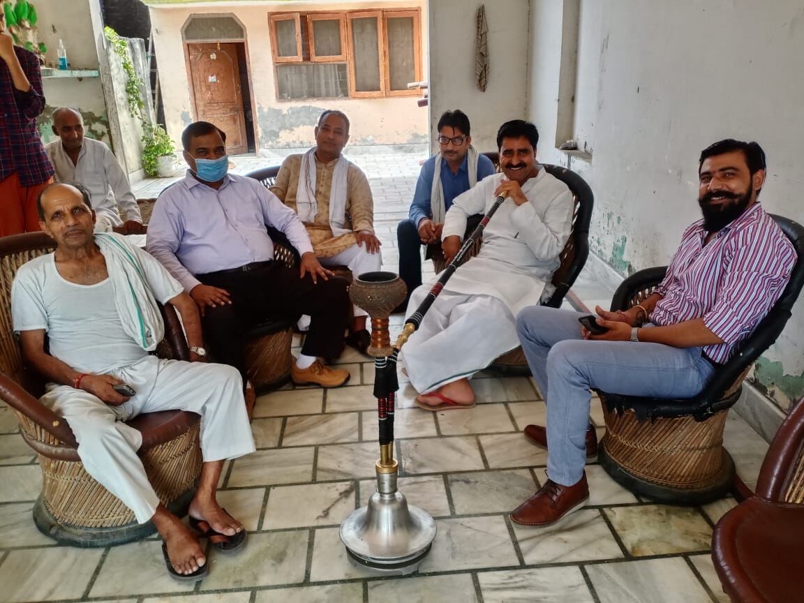 कोरोना को मात देकर लौटे किसान नेता-सुभाष चौहान ने पूछा स्वास्थ्य का हाल