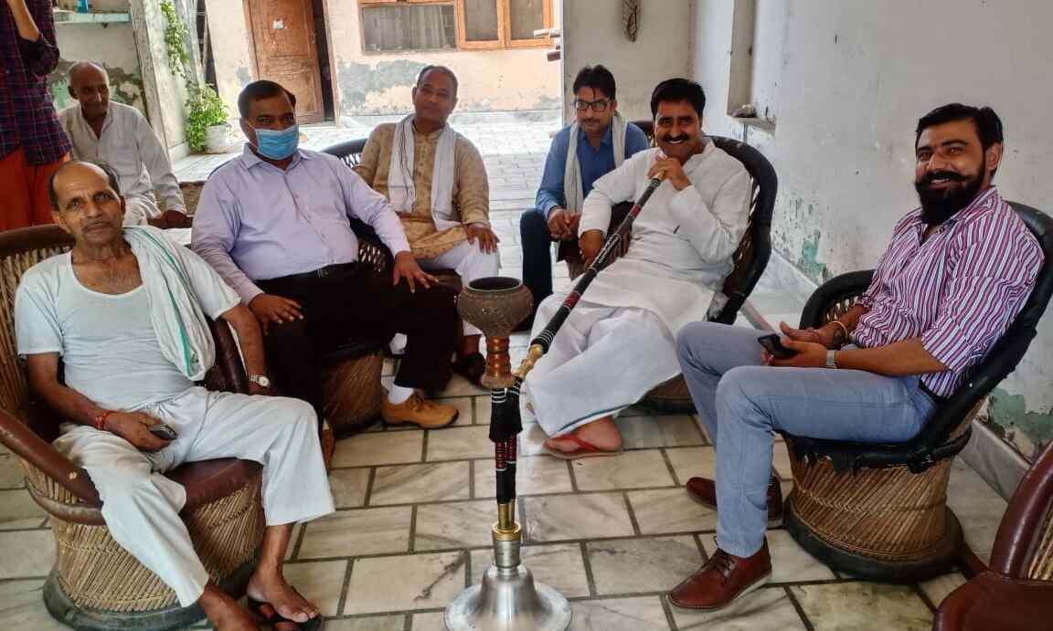 कोरोना को मात देकर लौटे किसान नेता-सुभाष चौहान ने पूछा स्वास्थ्य का हाल
