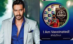अजय देवगन ने शुरू किया वैक्सीनेशन कैंप-वर्कर्स को लगवाया टीका अजय देवगन ने शुरू किया वैक्सीनेशन कैंप-वर्कर्स को लगवाया टीका