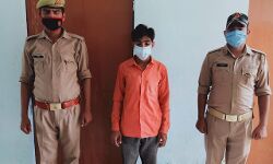 बाबरी पुलिस ने वांछित आरोपी को किया अरेस्ट