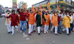 शाहनवाज का समर्थन BJP को पडा भारी-मंत्री के आवास की तरफ क्रांति सेना का कूच शाहनवाज का समर्थन BJP को पडा भारी-मंत्री के आवास की तरफ क्रांति सेना का कूच