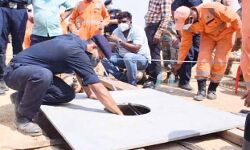 बोरवेल में फसें मासूम बच्चे को 9 घंटे बाद सकुशल निकाला गया