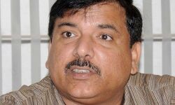 आप सांसद के आवास पर तोड़फोड़-दो गिरफ्तार