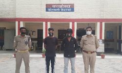 दो वांछित अपराधी गिरफ्तार