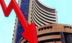 शेयर बाजार में भारी गिरावट शेयर बाजार में भारी गिरावट