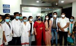 सांसद ने किया पोस्ट कोविड सेंटर का किया उद्घाटन सांसद ने किया पोस्ट कोविड सेंटर का किया उद्घाटन