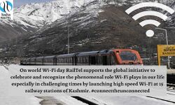 घाटी के 15 स्टेशनों पर वाई-फाई सेवा शुरू