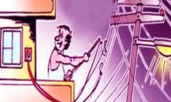 बिजली चोरों पर छापा-मचा हड़कंप-15 बकायेदार भी बिजली जलाते मिले