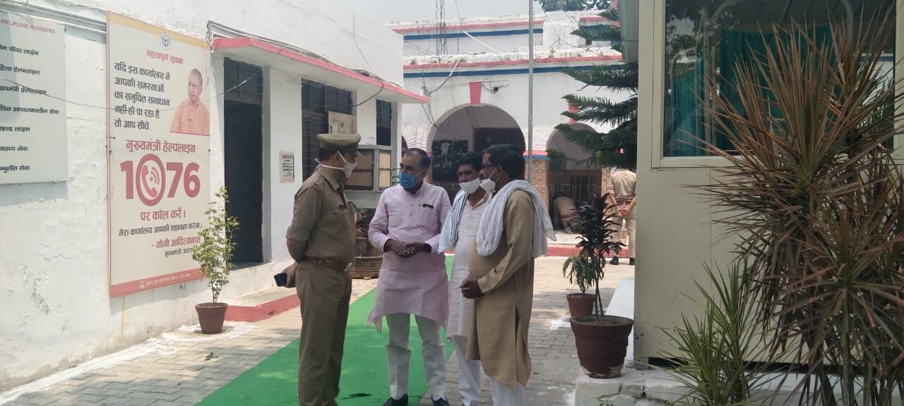धर्मांतरण केस- जानकारी मिलते ही थाने पहुंचे नरेन्द्र पंवार-कराया मुक्त