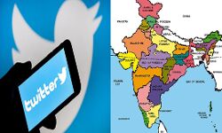 ट्विटर की हरकतें जारी-अब भारत के नक्शे से छेड़छाड़-जेके एवं लद्दाख अलग देश ट्विटर की हरकतें जारी-अब भारत के नक्शे से छेड़छाड़-जेके एवं लद्दाख अलग देश