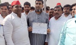 अभिषेक यादव निर्विरोध बने जिला पंचायत के चैयरमेन