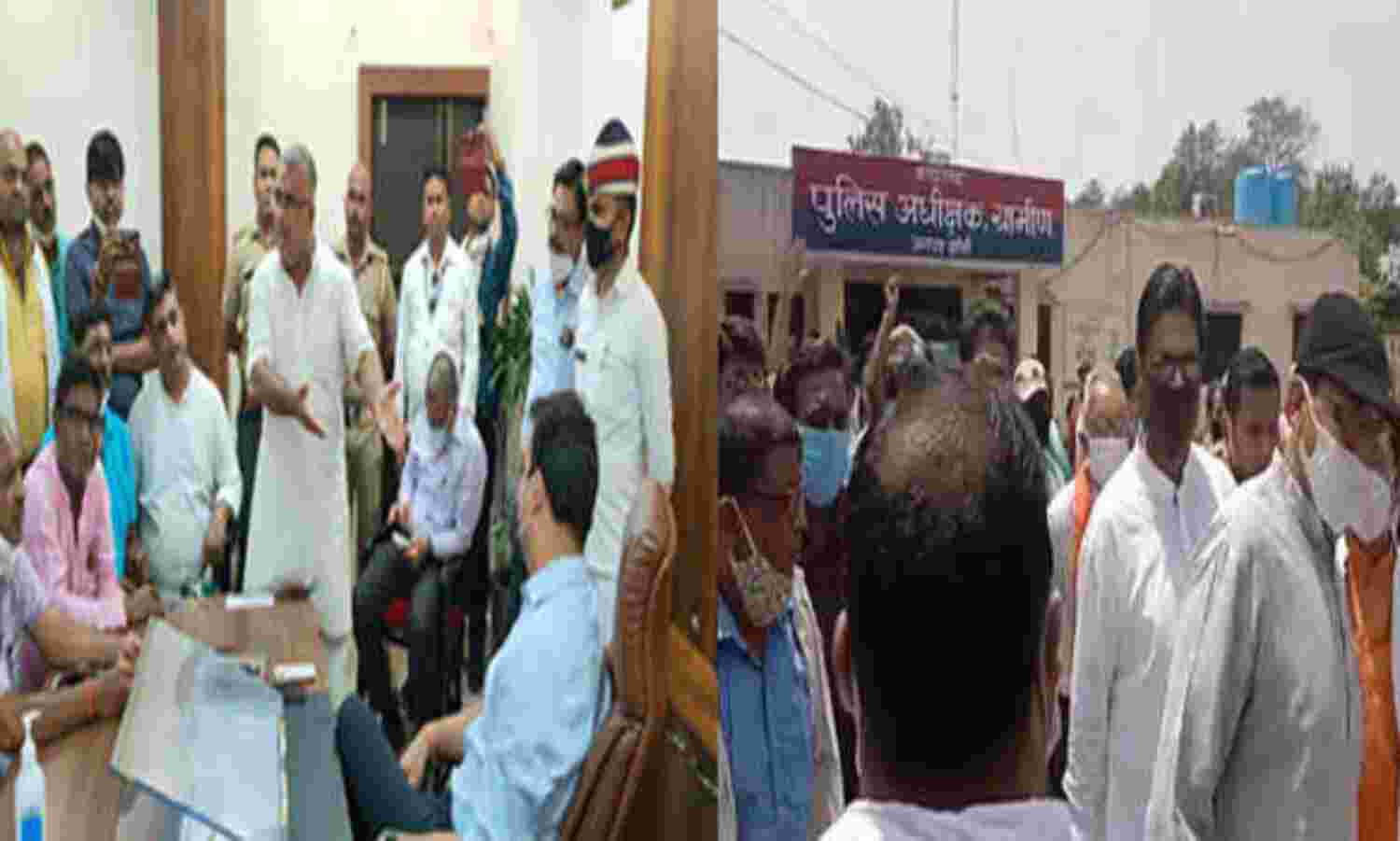 नगर निगम के खिलाफ हुआ हाईवोल्टेज ड्रामा