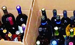 160 कार्टन विदेशी शराब बरामद