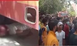 नशे में धुत फायर ब्रिगेड चालक ने युवक को कुचला-मौके पर मौत-मचा हंगामा नशे में धुत फायर ब्रिगेड चालक ने युवक को कुचला-मौके पर मौत-मचा हंगामा