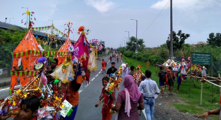 इस साल भी सुनाई नहीं देगी बम बम की गूंज-कांवड़ यात्रा पर लगा प्रतिबंध