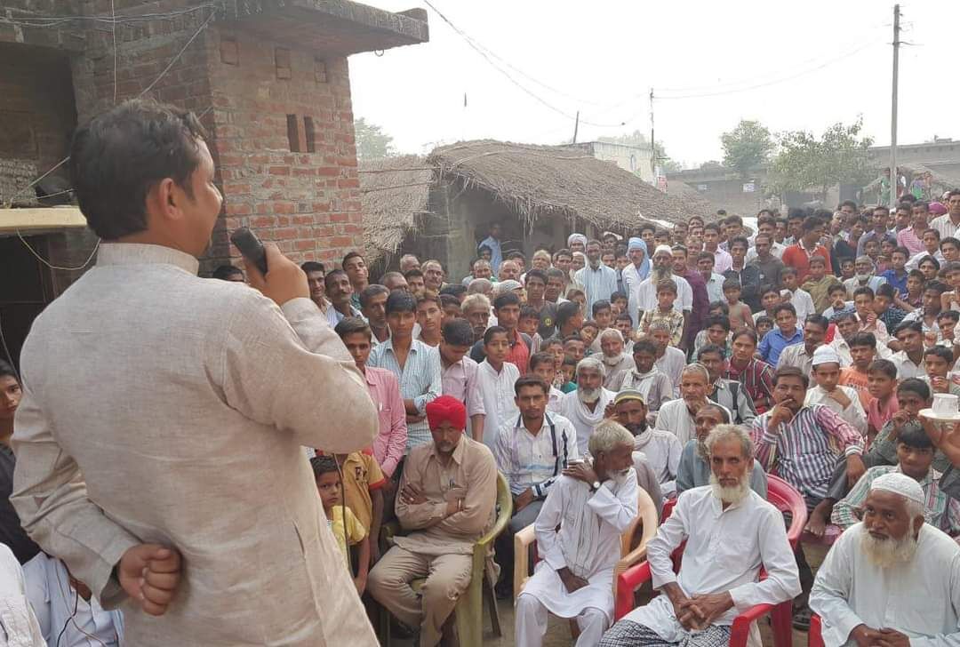 रियाज़ अहमद की सियासत को मैं कमजोर नही होने दूंगा- आरिफ