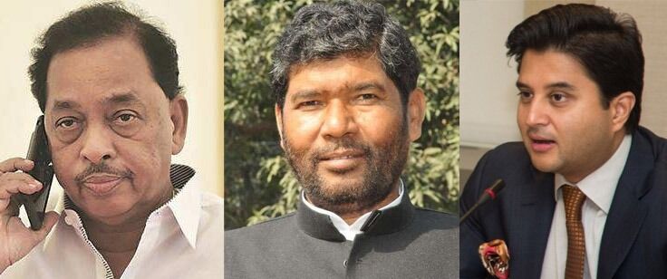 तीन बागियों को मिली मोदी कैबिनेट में जगह - बने मंत्री