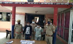 चोरी की वारदातों का पर्दाफाश- भारी मात्रा में माल बरामद- टीम को SP का ईनाम