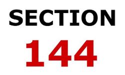 धारा 144 लागू - 1 दिन के लिए इंटरनेट सेवा भी बंद
