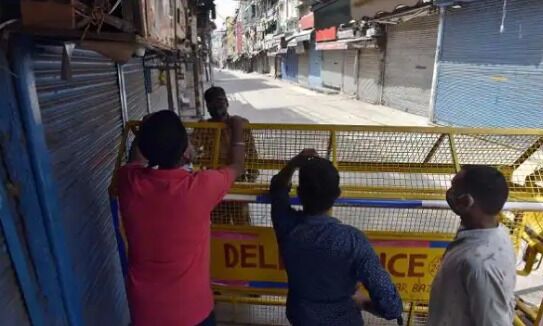 नियमों का उल्लंघन पड़ा भारी-सदर बाजार का हिस्सा 3 दिन के लिए बंद