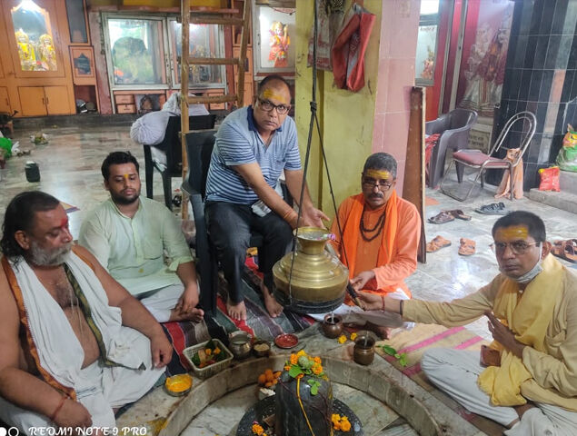 गुरु गोरखनाथ आराध्य दर्पण द्वारा रूद्राभिषेक शुरू-शिवरात्रि तक प्रतिदिन