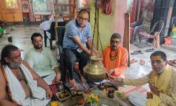 गुरु गोरखनाथ आराध्य दर्पण द्वारा रूद्राभिषेक शुरू-शिवरात्रि तक प्रतिदिन