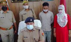 पिता की हत्या में शामिल युवती प्रेमी के साथ गिरफ्तार पिता की हत्या में शामिल युवती प्रेमी के साथ गिरफ्तार