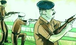 मुठभेड़ में 50 हजार का इनामी गिरफ्तार - पुलिसकर्मी भी घायल मुठभेड़ में 50 हजार का इनामी गिरफ्तार - पुलिसकर्मी भी घायल