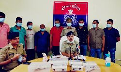 लूट का खुलासा, पांच गिरफ्तार लूट का खुलासा, पांच गिरफ्तार