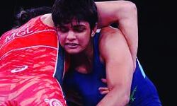 पहलवान सोनम मलिक ओलंपिक पदार्पण पर शुरुआती मुकाबला हारी