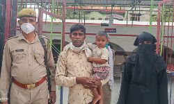 दो वर्ष की बच्ची को दो घंटे में किया सकुशल बरामद- की पुलिस की प्रशंसा