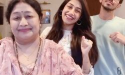 कोरोना से मिला छुटकारा तो सास और पत्नी के साथ नाचे यजुवेंद्र