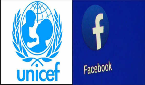 बच्‍चों को ऑनलाइन प्‍लेटफॉर्म उपलब्‍ध कराने पर यूनीसेफ और फेसबुक का समझौता