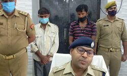 दो अन्तर्जनपदीय शातिर लुटेरे में मुठभेड़ में गिरफ्तार दो अन्तर्जनपदीय शातिर लुटेरे में मुठभेड़ में गिरफ्तार