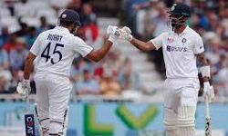 दो शतकीय साझेदारियों की बदौलत भारत मजबूत स्थिति में