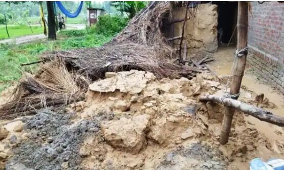 छत डालने के दौरान ढह गई दीवार-मलबे में दबकर एक की मौत दूसरा गंभीर