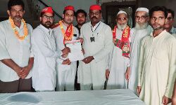 खिजर हयात को बनाया छात्र सभा का जिला उपाध्यक्ष - सचिन अग्रवाल